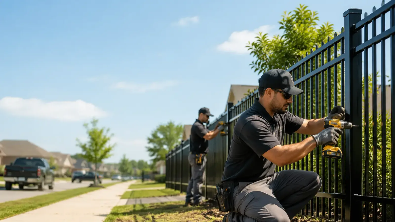 Metal Fence Installation in Laton, CA